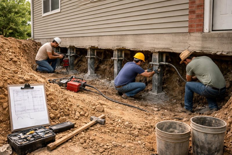 Foundation Repair in Johnson County, KS