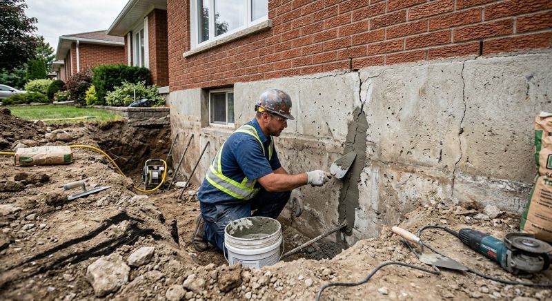 Basement Foundation Repair in Leawood, KS