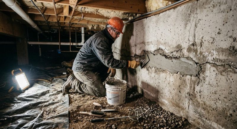 Basement Foundation Repair in Shawnee, KS
