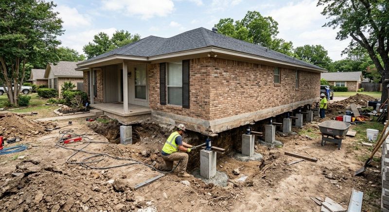 Concrete Foundation Leveling in Eudora, KS