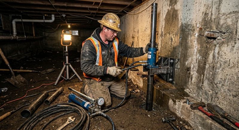 Concrete Foundation Leveling in Kansas City, KS