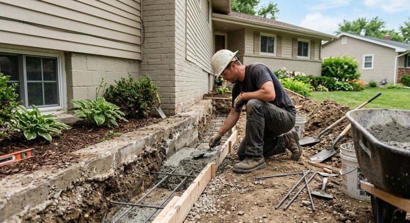 Concrete Foundation Repair in Grandview, MO