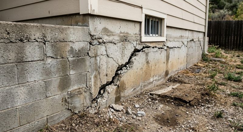Cracked Foundation Repair in Overland Park, KS