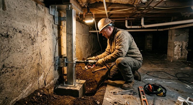 Crawlspace Foundation Repair in Gardner, KS