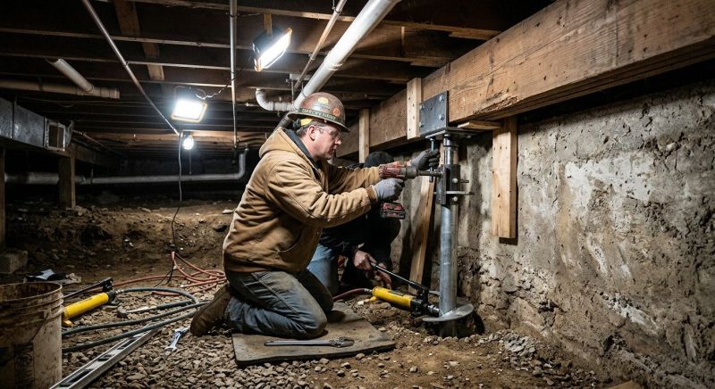 Crawlspace Foundation Repair in Shawnee, KS