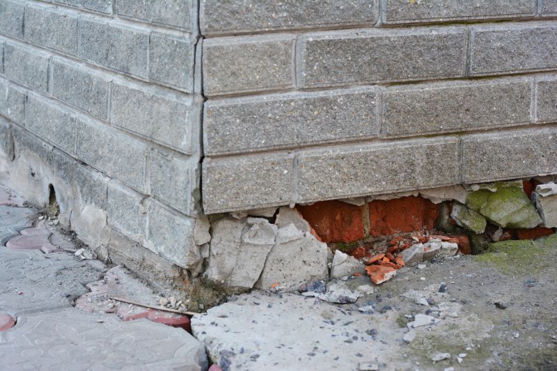 Foundation Damage Repair in Bonner Springs, KS