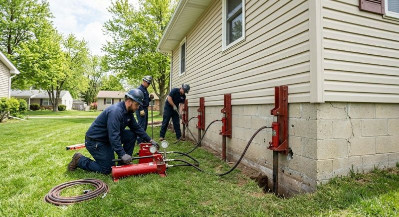 Foundation Jacking in Independence, MO
