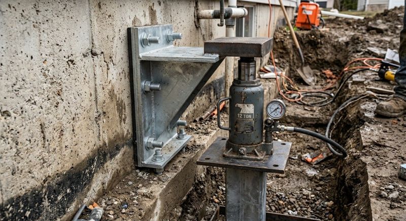 Foundation Jacking in Leawood, KS