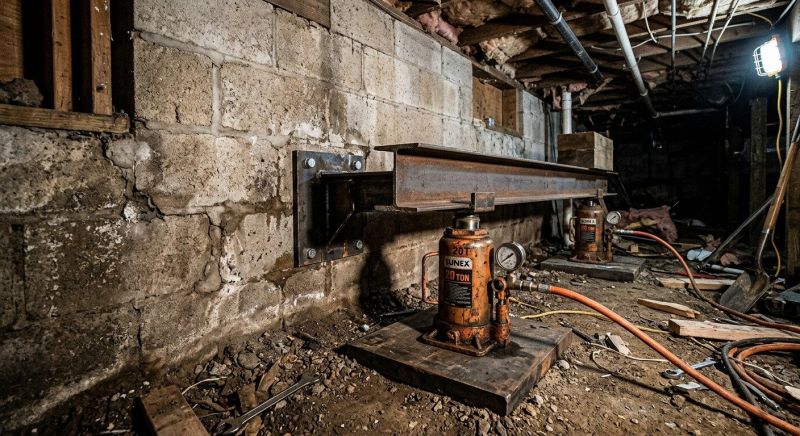 Foundation Jacking in Louisburg, KS