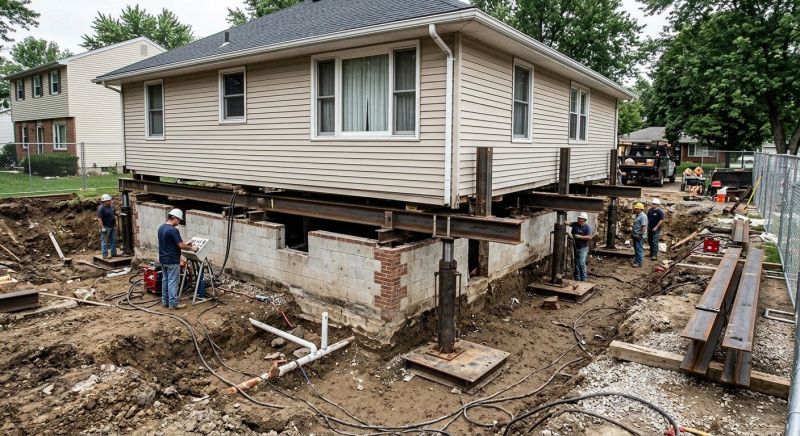 Foundation Lifting in Basehor, KS