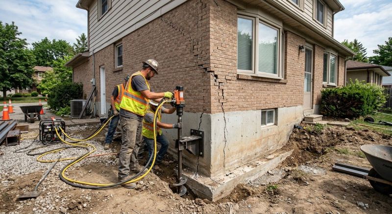 Foundation Lifting in Eudora, KS