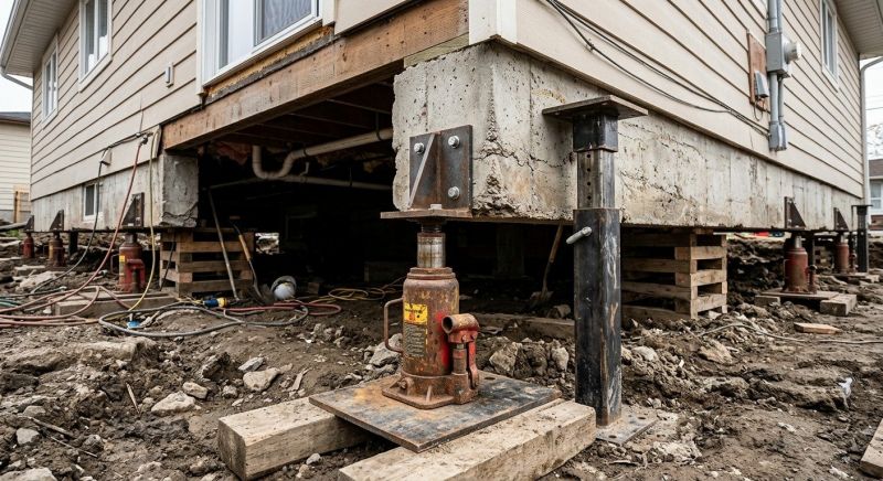 Foundation Lifting in Kansas City, KS