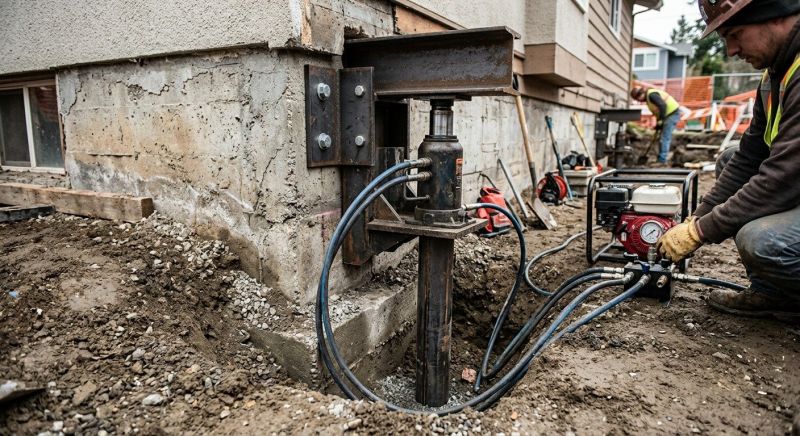 Foundation Lifting in Prairie Village, KS