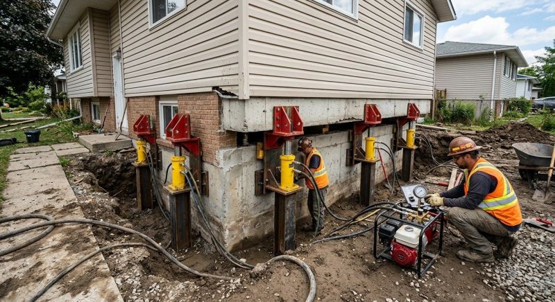 Foundation Lifting in Prairie Village, KS