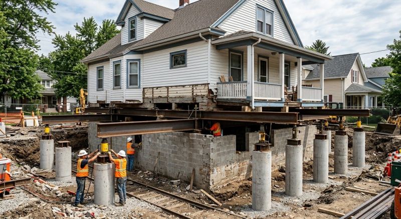 Foundation Raising in Shawnee, KS