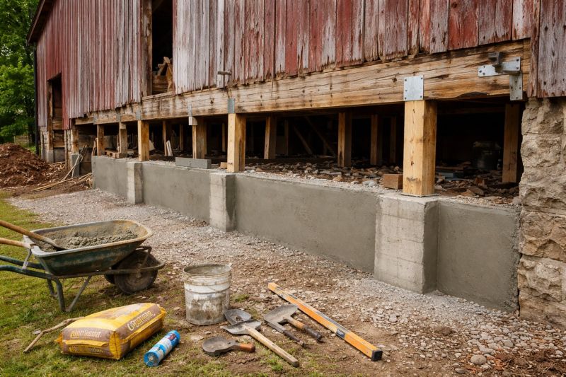 Foundation Renovation in Johnson County, KS