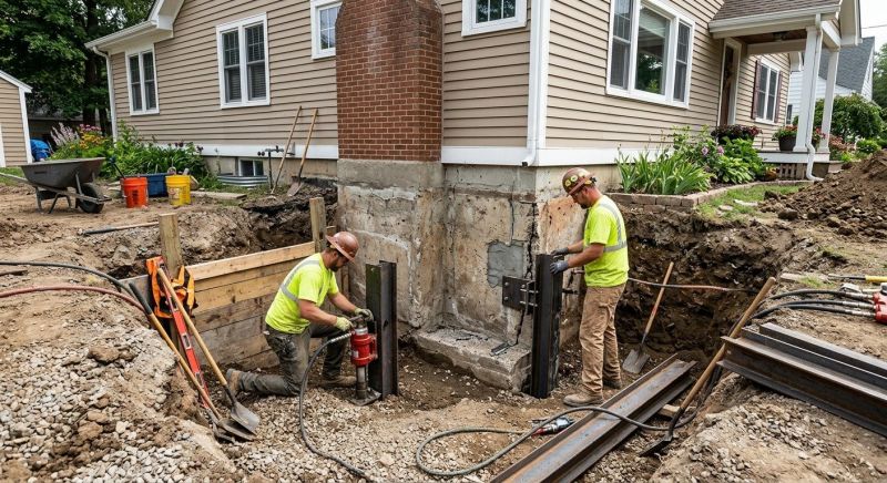 Foundation Repair in Basehor, KS