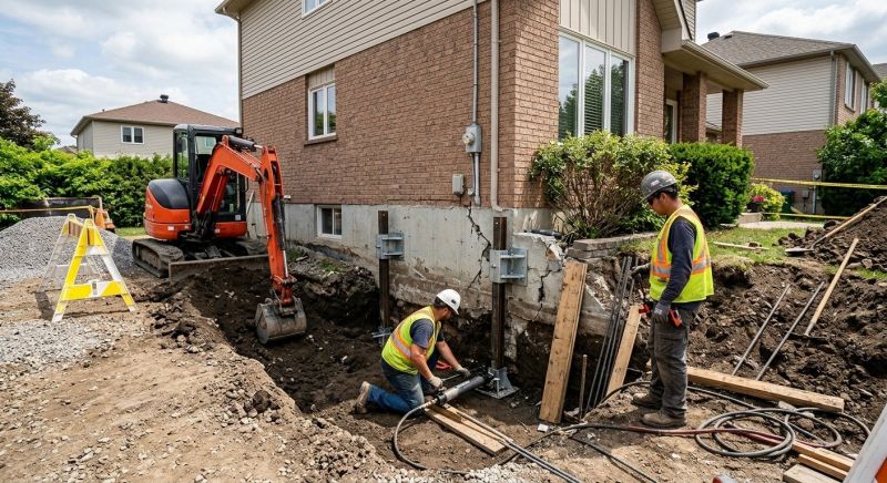 Foundation Repair in Louisburg, KS
