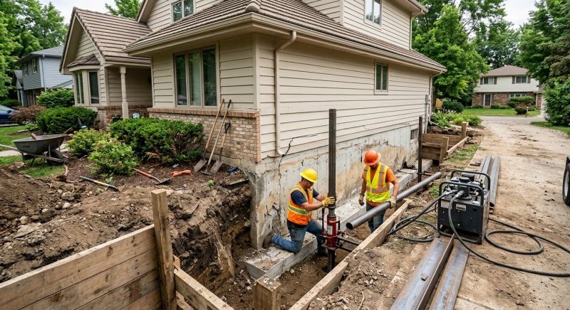 Foundation Repair in Paola, KS