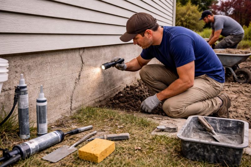 Foundation Repair in Spring Hill, KS