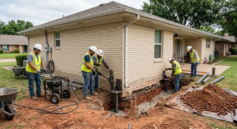 Foundation Stabilizing in Grandview, MO