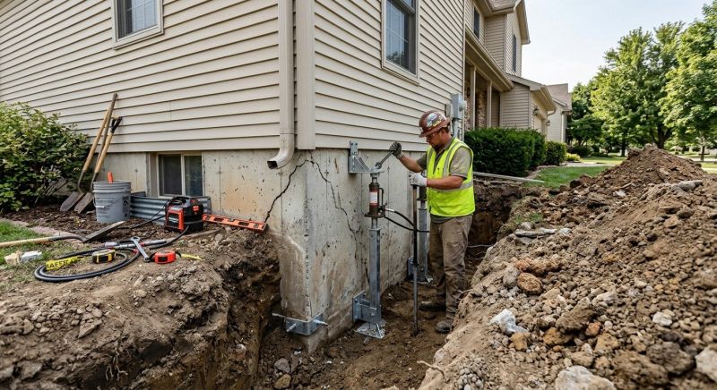 Foundation Stabilizing in Lenexa, KS