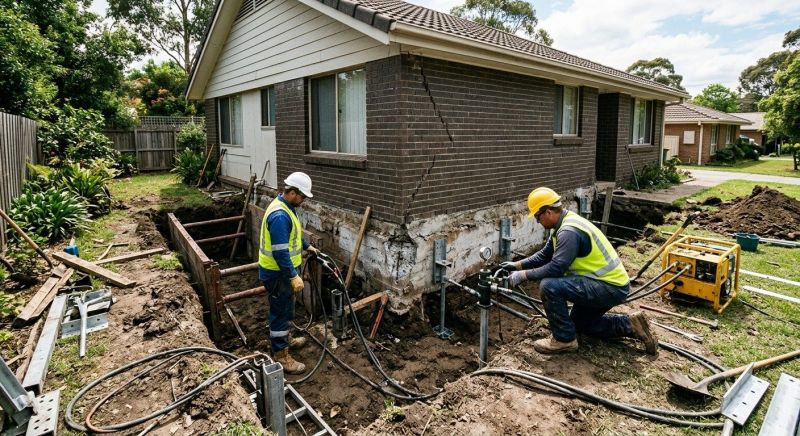 Foundation Stabilizing in Johnson County, KS