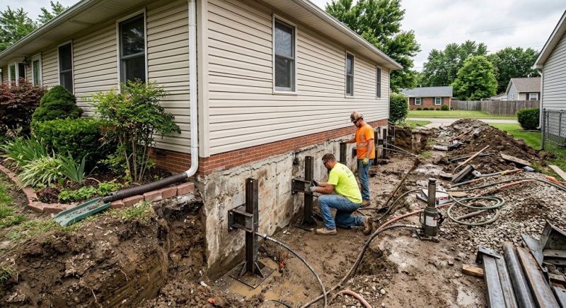 Foundation Stabilizing in Overland Park, KS