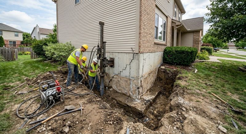 Foundation Stabilizing in Overland Park, KS