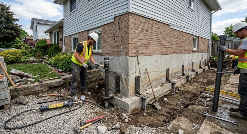 Foundation Stabilizing in Paola, KS