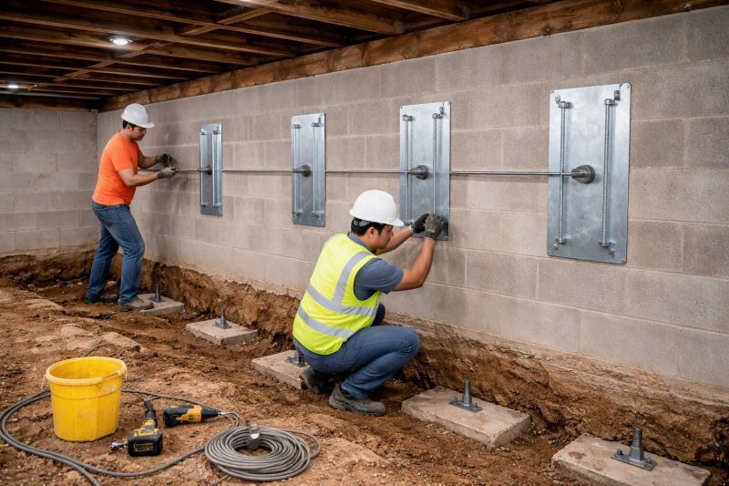 Foundation Stabilizing in Spring Hill, KS
