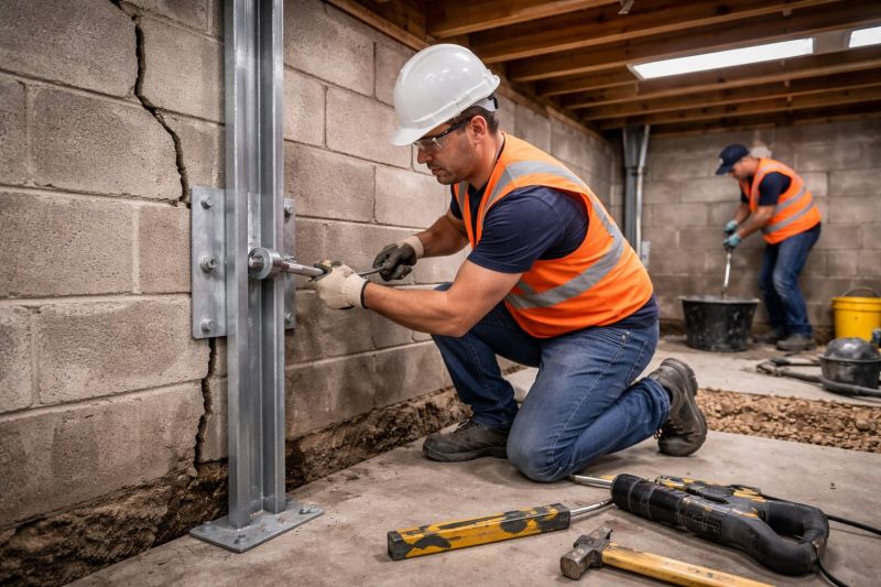 Foundation Structural Repair in De Soto, KS