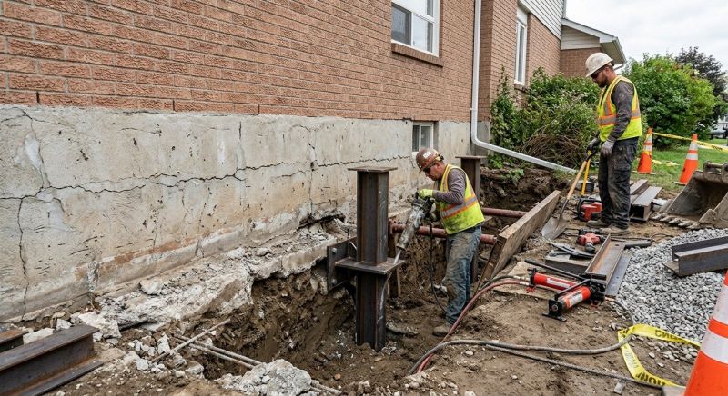 Foundation Structural Repair in Johnson County, KS