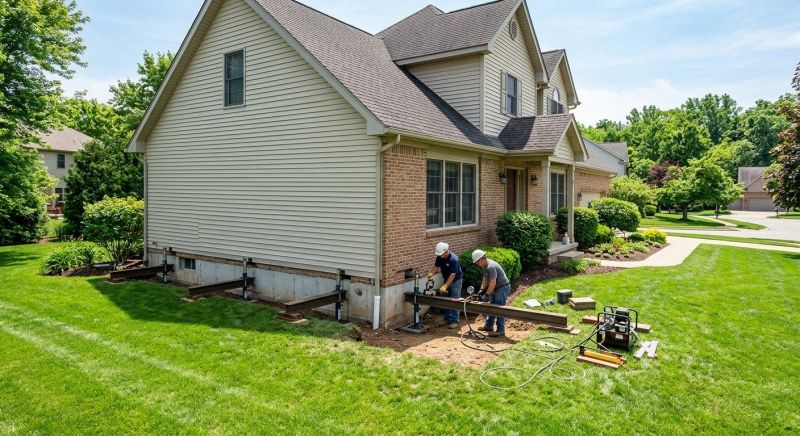 Home Foundation Leveling in Eudora, KS