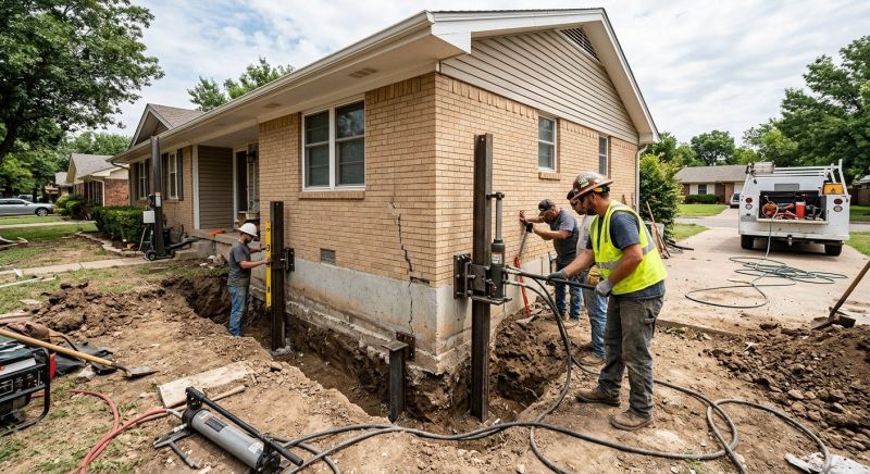 Home Foundation Leveling in Lees Summit, MO
