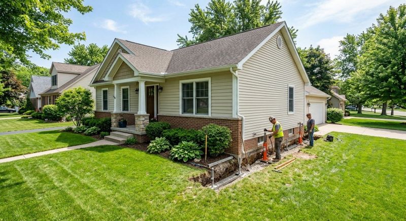 Home Foundation Leveling in Lenexa, KS