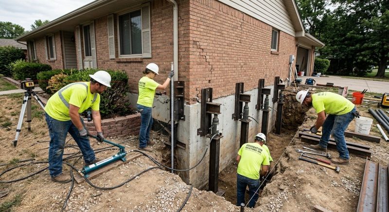 Home Foundation Leveling in Spring Hill, KS