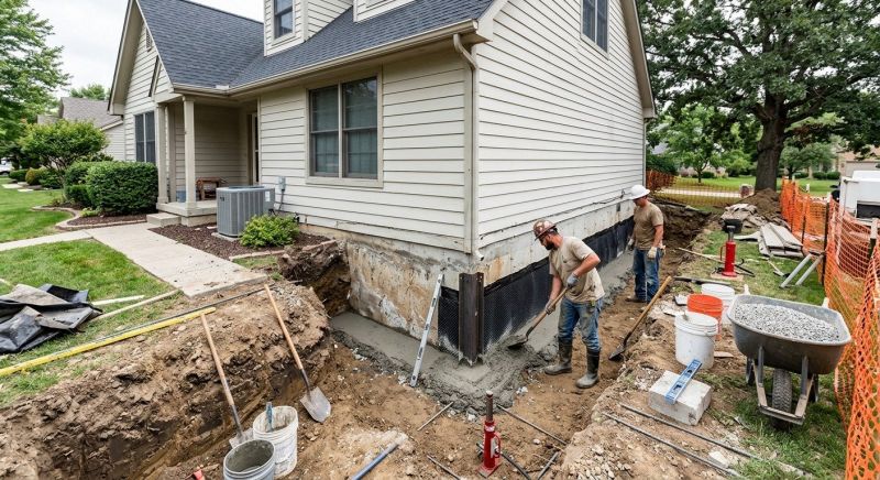 Home Foundation Repair in Cass County, MO