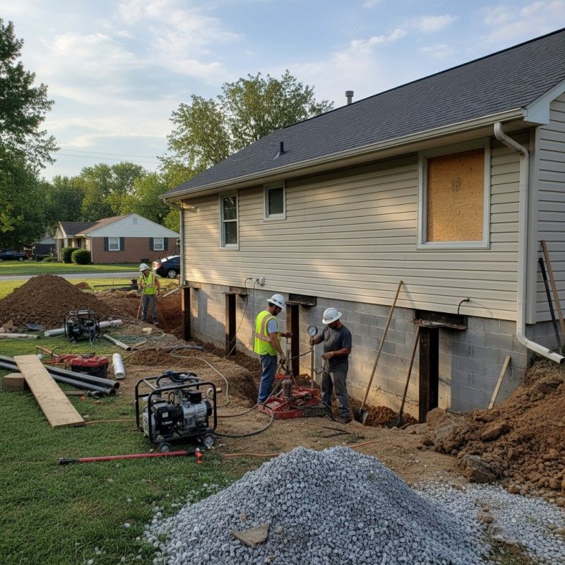 Home Foundation Repair in Johnson County, KS