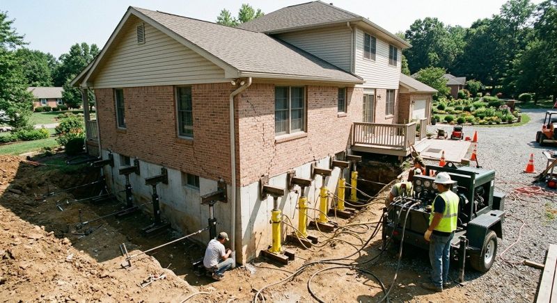 House Settling Repair in Johnson County, KS