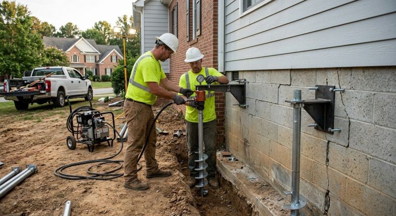 Piering Service in Johnson County, KS