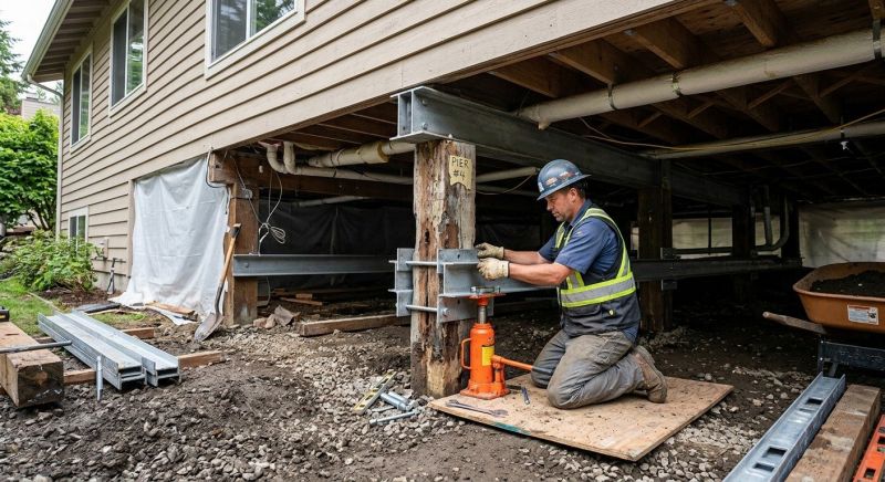 Piling Repair in Leawood, KS