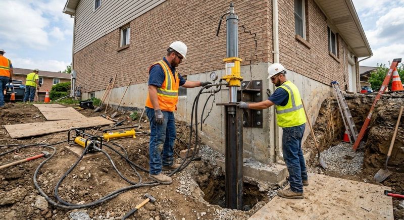 Settling Foundation Service in Bonner Springs, KS