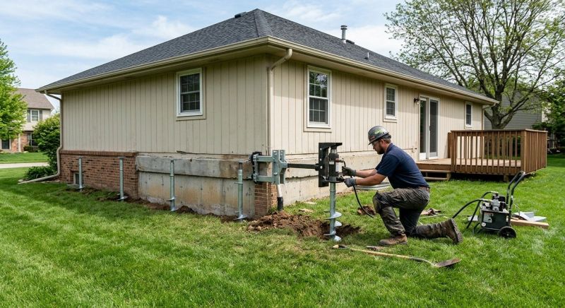 Settling Foundation Service in Independence, MO