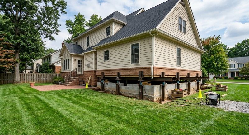 Settling Foundation Service in Louisburg, KS