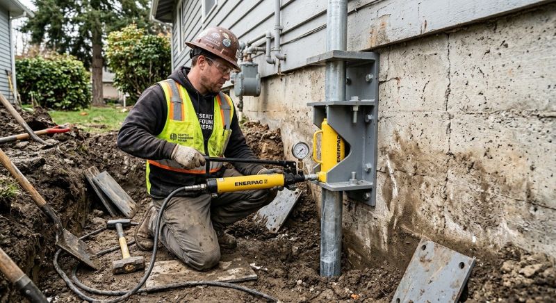 Settling Foundation Service in Paola, KS