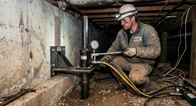 Settling Foundation Service in Prairie Village, KS