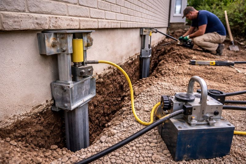 Sinking Foundation Repair in Peculiar, MO