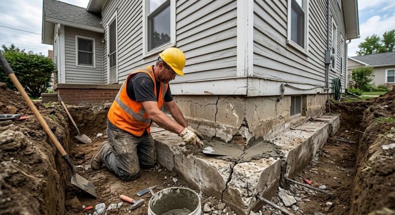 Structural Foundation Repair in Bonner Springs, KS
