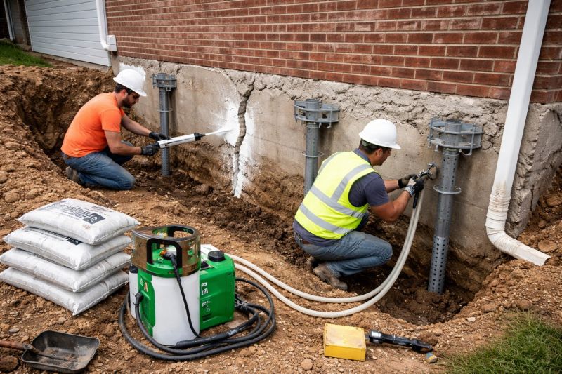 Structural Foundation Repair in Shawnee, KS